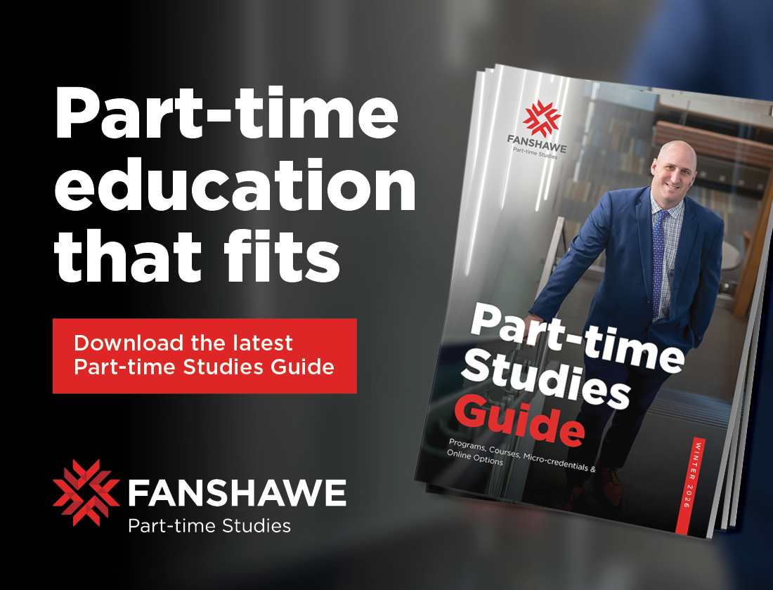 photo of the front page of the part-time studies guide