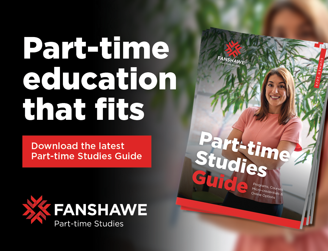 photo of the front page of the part-time studies guide