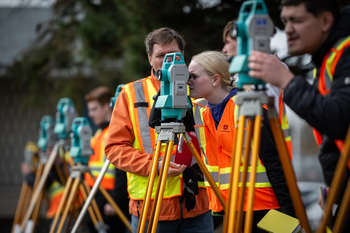 Canerector Scholarship Eligibility civil engineering students complete surveying