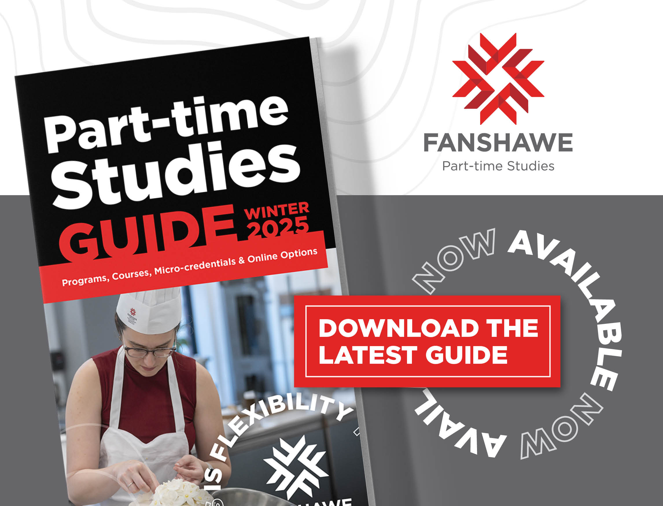 photo of the front page of the part-time studies guide