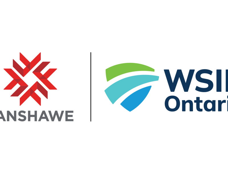 Fanshawe College and WSIB logos