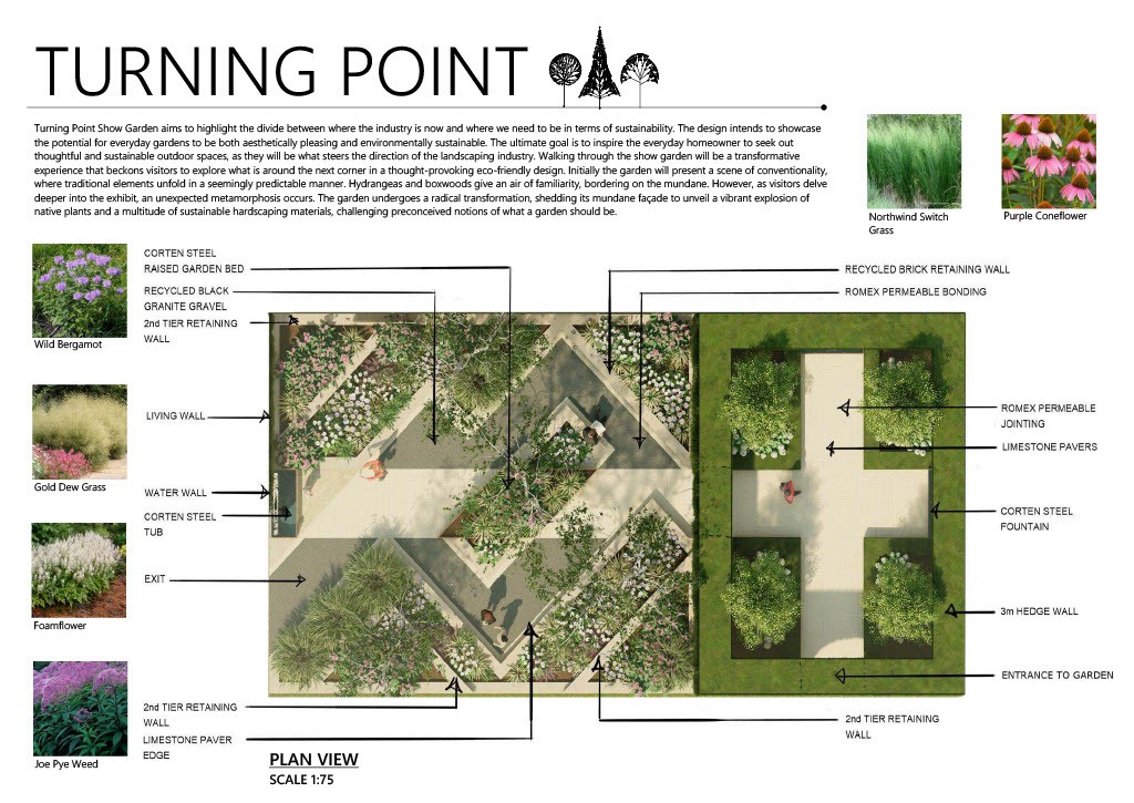 turning point garden design by Jessica Brouwer