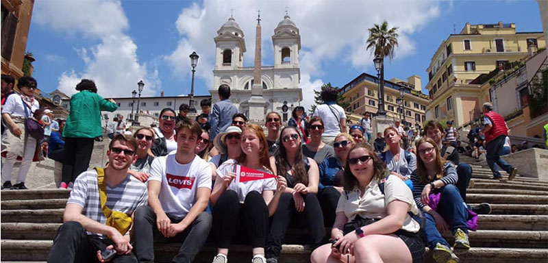 Fanshawe College students meet up abroad